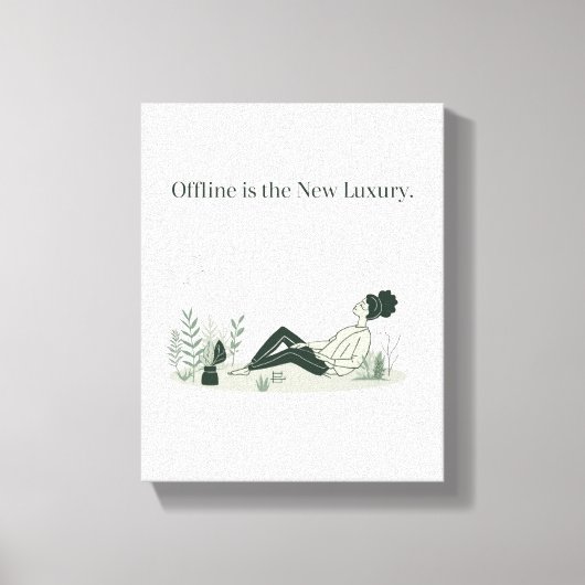 Offline Is de Nieuwe Luxe print (Voorkant)