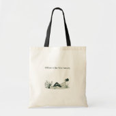 Offline Is de Nieuwe Luxe print Tote Bag (Voorkant)