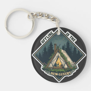 Offline Is De Nieuwe Luxe Retro Diamanten Sleutelh Sleutelhanger