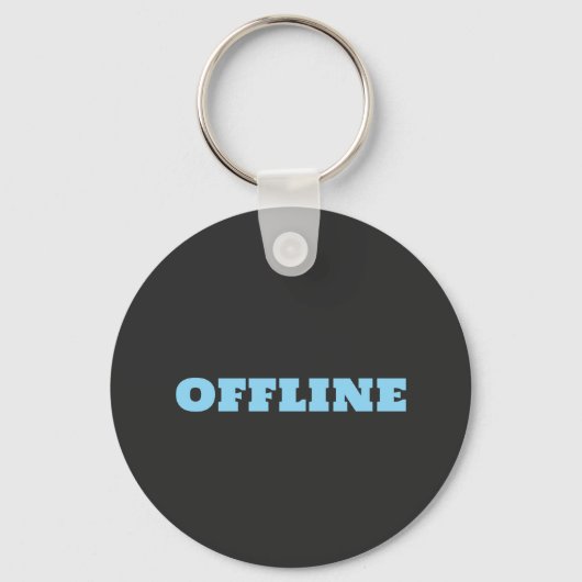 Offline is de nieuwe luxe sleutelhanger (Voorkant)