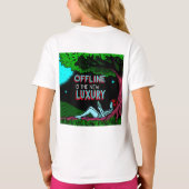 Offline Is De Nieuwe Luxe T-shirt (Achterkant)