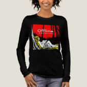 Offline Is De Nieuwe Luxe Tri-Blend Shirt (Voorkant)