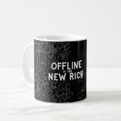 Offline is de nieuwe rijken koffiemok (Voorkant links)