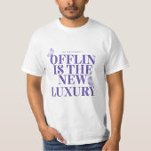 Offline is het nieuwe T-shirt (Voorkant)