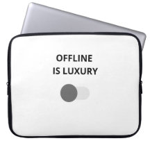 Offline Is Luxury Minimalistische Laptophoes – Gem