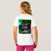 Offline Is The New Luxury T-shirt (Achterkant volledig)