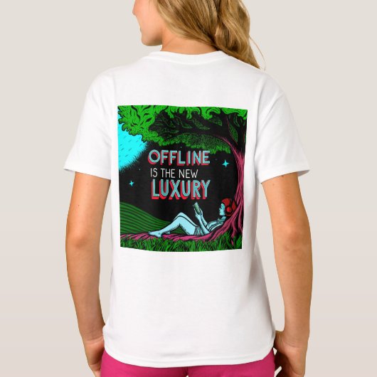Offline Is The New Luxury T-shirt (Achterkant)