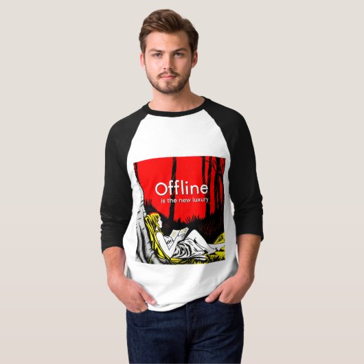 Offline Is The New Luxury T-shirt (Voorkant volledig)