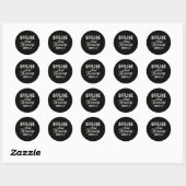 Offline Leven Grappig Geestelijke Gezondheid Ronde Sticker (Vel)