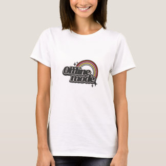 Offline modus | Grappige minimalistische grafiek T-shirt
