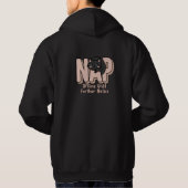 Offline Tot Nader Bericht Kat Hoodie (Achterkant)