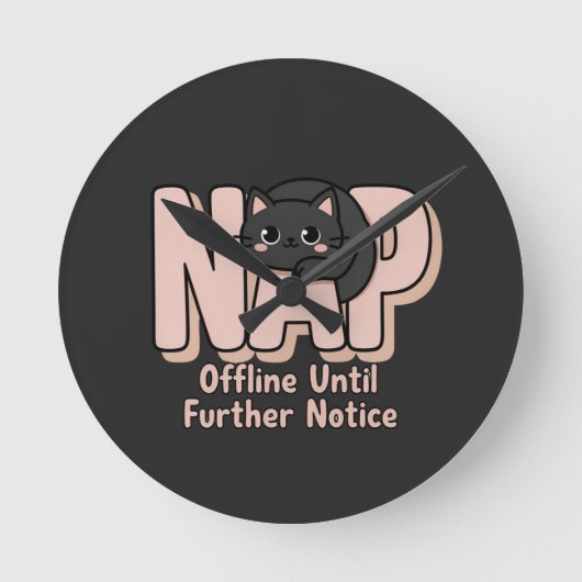 Offline Tot Nader Order Kat Ronde Klok (Voorkant)