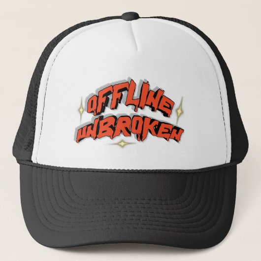 Offline Unbroken -T-Shirts Trucker Pet (Voorkant)