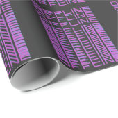 Offline Vaporwave Minimale stijl van 70s 80s Cadeaupapier (Rol Hoek)