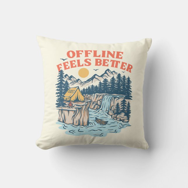 Offline voelt beter kussen (Voorkant)