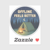 Offline Voelt Beter Sticker (Vel)