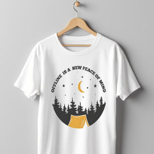Offline Vredige Rust Kamperen T-shirt
