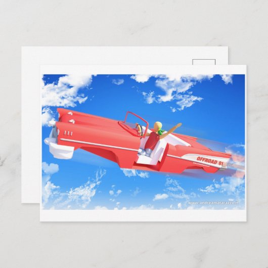 Offroad 01 briefkaart (Voorkant / Achterkant)