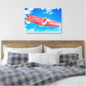 Offroad 01 canvas afdruk (Insitu (Slaapkamer))