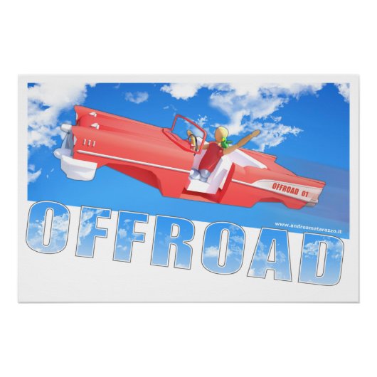 Offroad - 01 glanzende perfect poster (Voorkant)