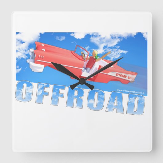 Offroad - 01  vierkante klok (Voorkant)