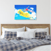 Offroad 02 canvasafdruk canvas afdruk (Insitu (Slaapkamer))
