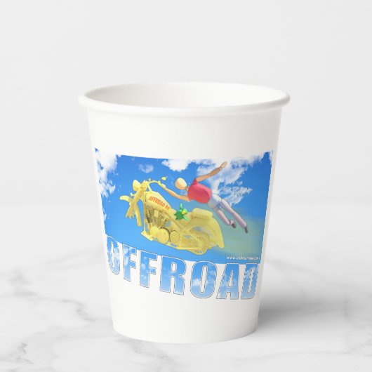 Offroad - 02 papieren bekers (Voorkant)