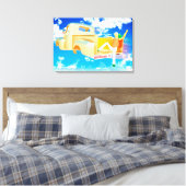 Offroad 03 canvasafdruk canvas afdruk (Insitu (Slaapkamer))