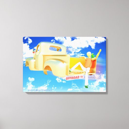 Offroad 03 canvasafdruk canvas afdruk (Voorkant)