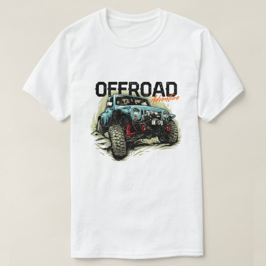 Offroad Adventure T-shirt (Design voorkant)