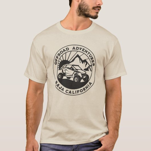 Offroad Adventures Baja California ATV T-shirt (Voorkant)