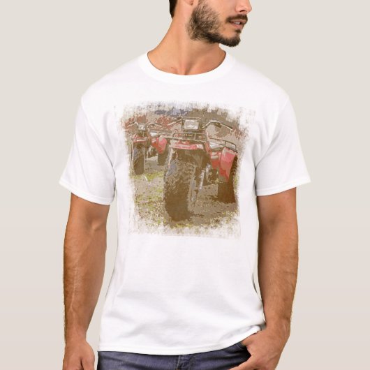 Offroad ATC: alle terreincyclus, drukbegrenzing T-shirt (Voorkant)