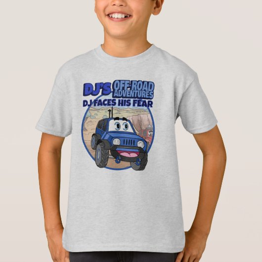 OffRoad avonturen van DJ: DJ wordt geconfronteerd  T-shirt (Voorkant)