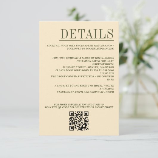 Offroad Canyon Couple QR-code en details Informatiekaartje (Staand voorkant)