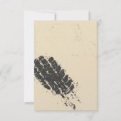 Offroad Canyon paar voedselkeuzes RSVP Kaartje (Achterkant)