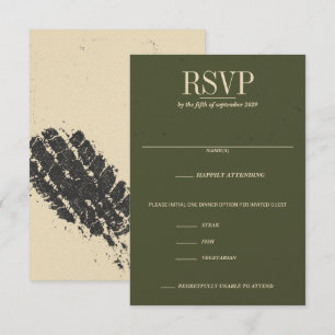 Offroad Canyon paar voedselkeuzes RSVP Kaartje