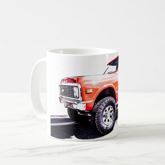 Offroad Custom Truck Koffiemok (Voorkant links)