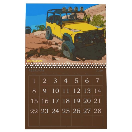 OFFROAD KALENDER 2025 (Feb 2026)