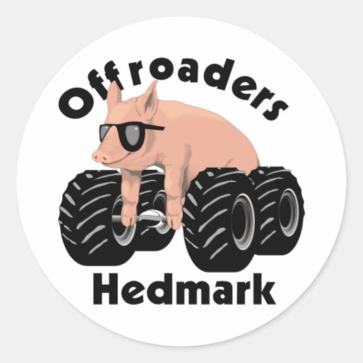 Offroaders Hedmark - Stickers (Voorkant)