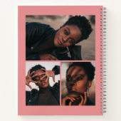 Offset Arch Pink Foto Afstuderen Gastboek Notitieboek (Achterkant)