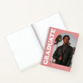 Offset Arch Pink Foto Afstuderen Gastboek Notitieboek (Binnen)