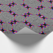 Offset Black & White Radiation door Kenneth Yoncic Cadeaupapier (Hoek)