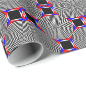 Offset Black & White Radiation door Kenneth Yoncic Cadeaupapier (Rol Hoek)