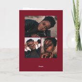 Offset Bourgogne Arch 4 Foto Afstuderen Bedankkaart (Achterkant)