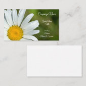 Offset Daisy Floral Visitekaartje (Voorkant / Achterkant)
