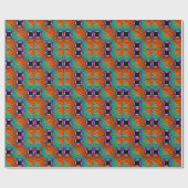 Offset Digital Sunset door Kenneth Yoncich Cadeaupapier (Vlak)