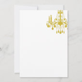 Offset Grand Ballroom Verjaardag Uitnodiging (goud (Achterkant)