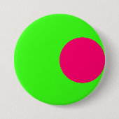 Offset Neon Dot Aangepaste Knop Ronde Button 7,6 Cm (Voorkant)