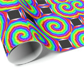 Offset Rainbow Spiral door Kenneth Yoncich Cadeaupapier (Rol Hoek)