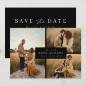 Offset raster Vormgeving Save the Date Fotokaart A (Voorkant / Achterkant)